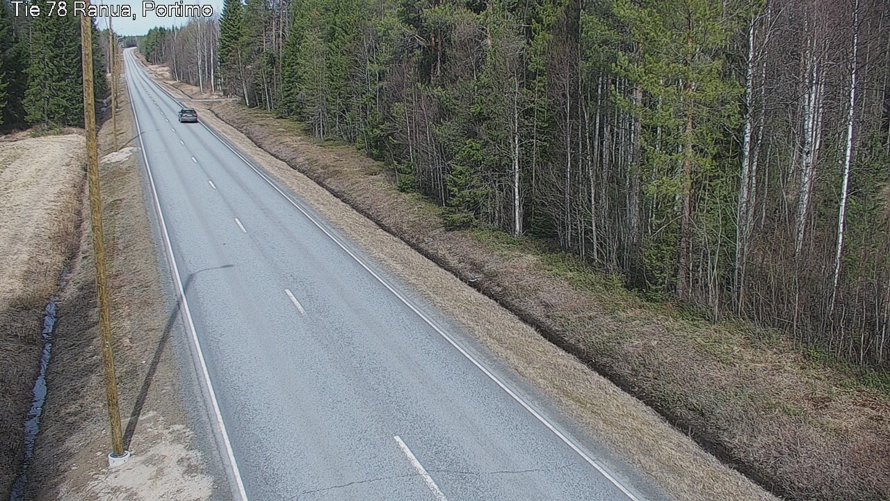 Weather Camera Image Väg 78 Ranua Portimo_Kevyt, Ranua, Lappi