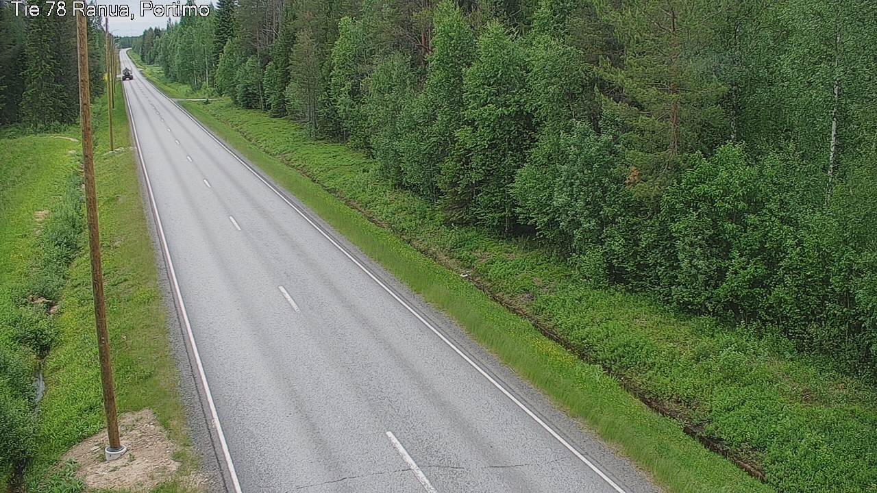 Weather Camera Image Road 78 Ranua Portimo_Kevyt, Ranua, Lappi