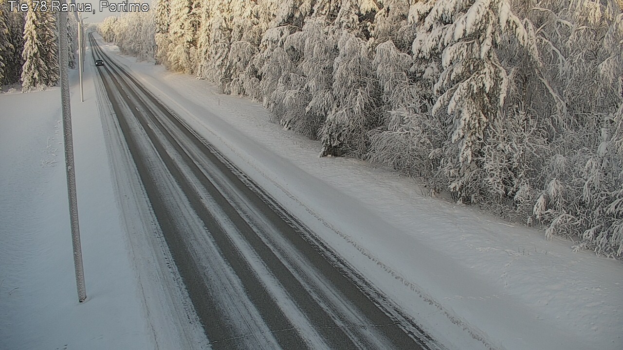 Weather Camera Image Road 78 Ranua Portimo_Kevyt, Ranua, Lappi