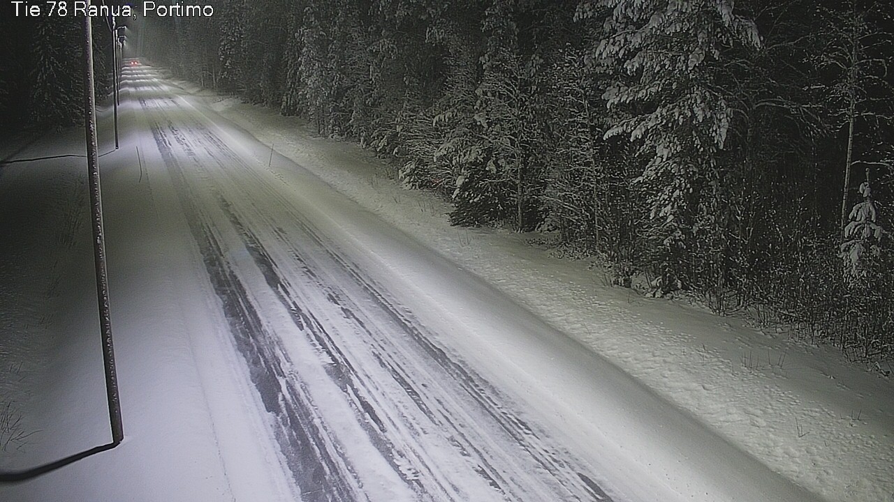 Kelikamerat Kuva Tie 78 Ranua Portimo_Kevyt, Ranua, Lappi