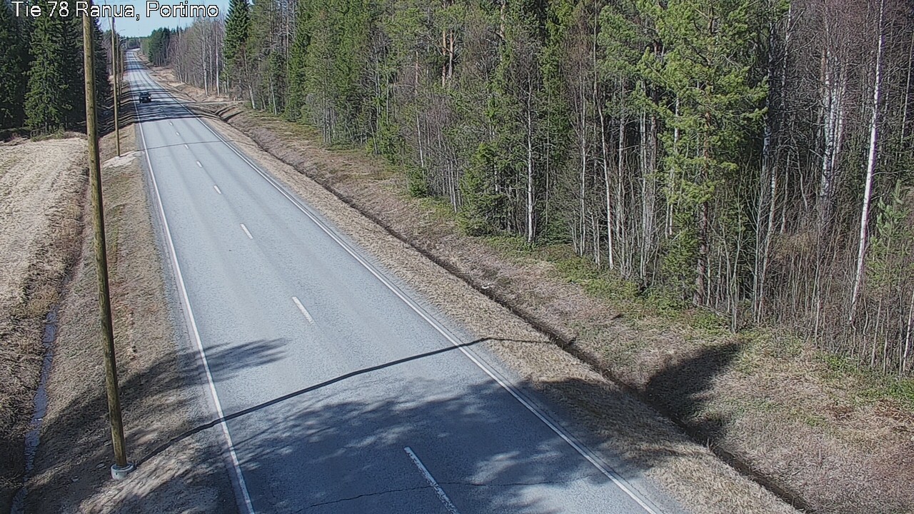 Weather Camera Image Väg 78 Ranua Portimo_Kevyt, Ranua, Lappi