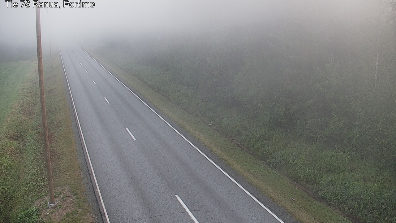 Weather Camera Image Road 78 Ranua Portimo_Kevyt, Ranua, Lappi