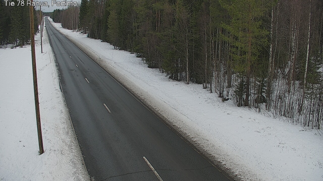 Kelikamerat Kuva Tie 78 Ranua Portimo_Kevyt, Ranua, Lappi