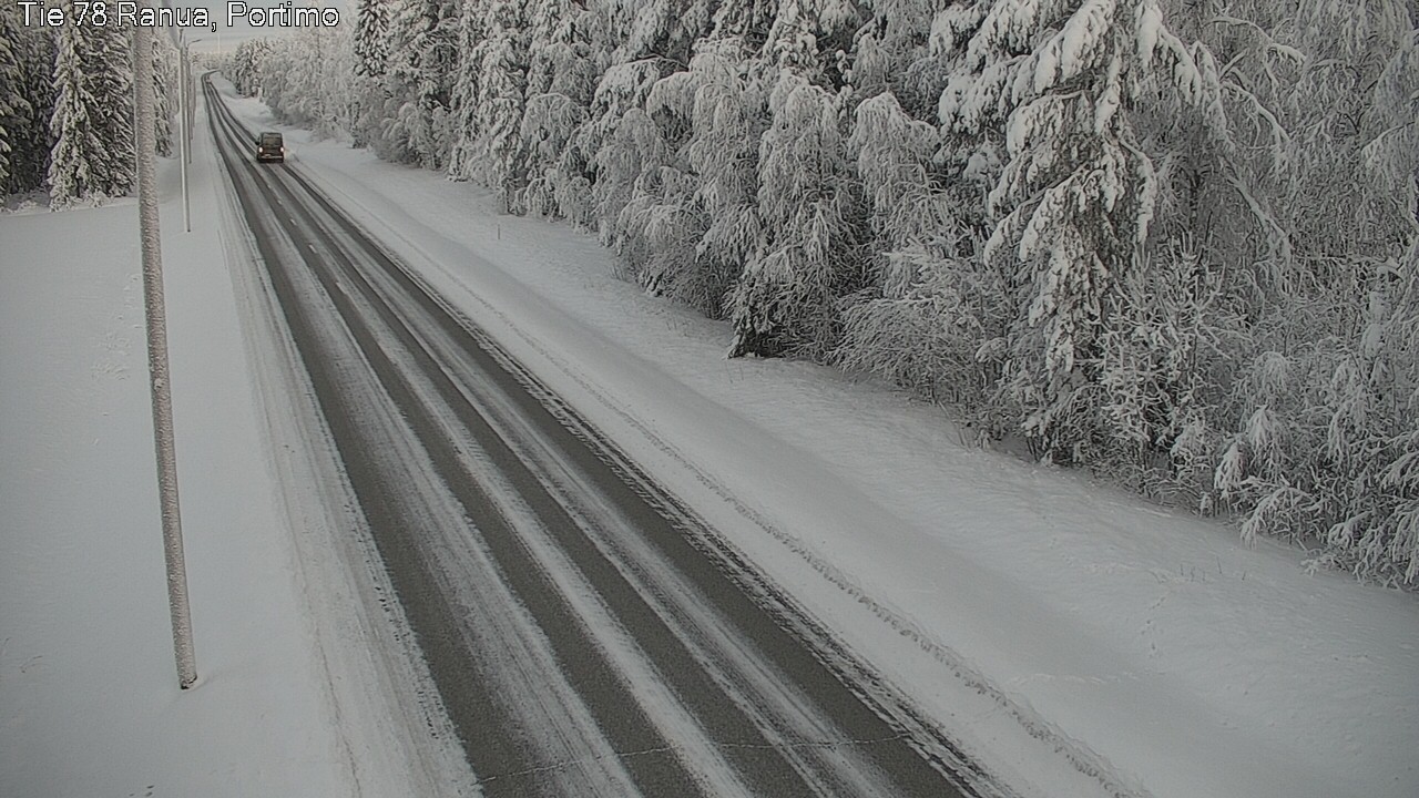 Kelikamerat Kuva Tie 78 Ranua Portimo_Kevyt, Ranua, Lappi