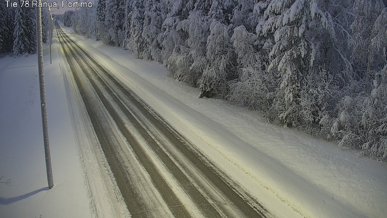 Kelikamerat Kuva Tie 78 Ranua Portimo_Kevyt, Ranua, Lappi