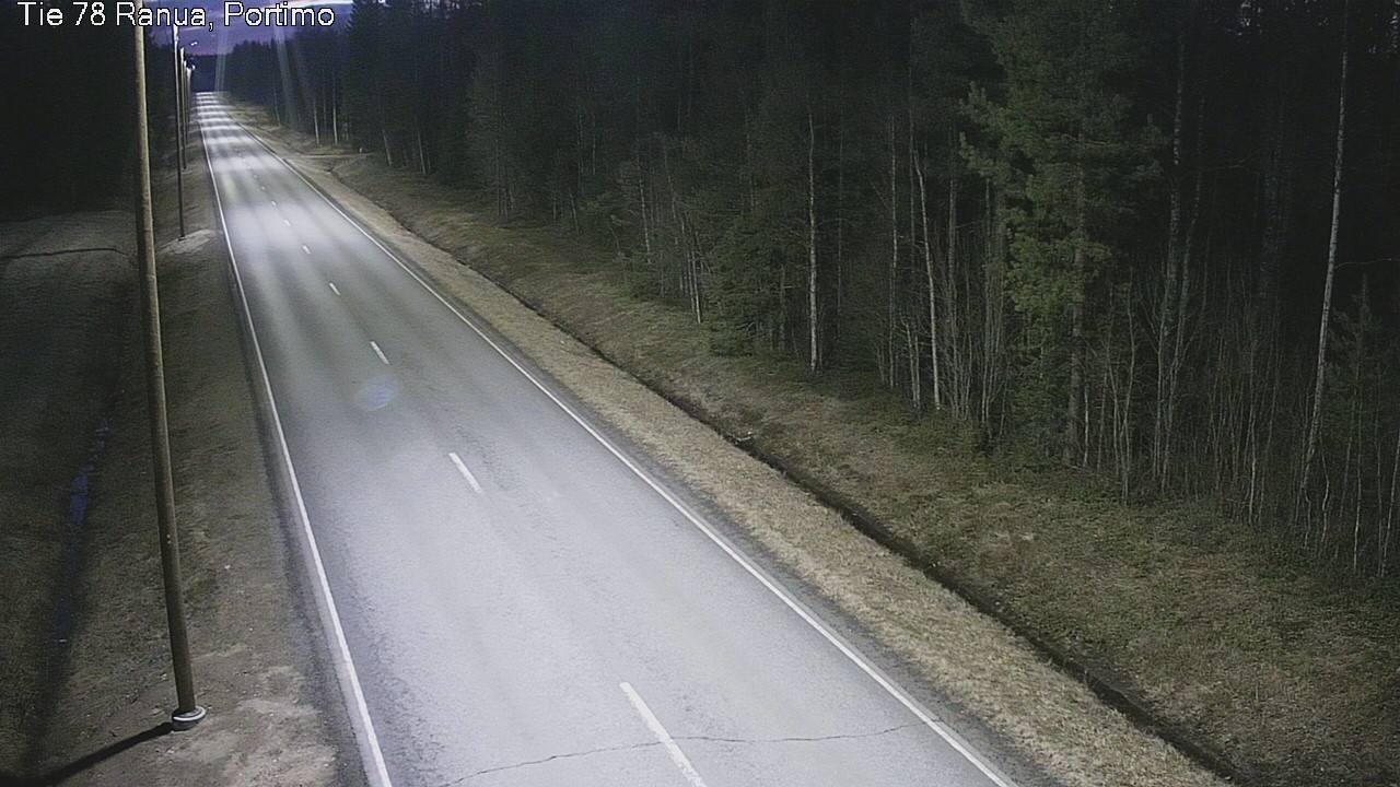 Weather Camera Image Väg 78 Ranua Portimo_Kevyt, Ranua, Lappi