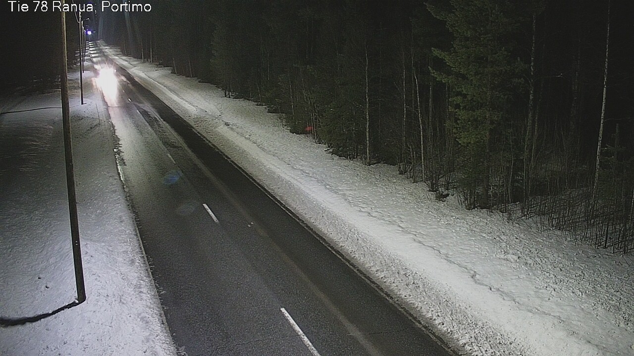 Kelikamerat Kuva Tie 78 Ranua Portimo_Kevyt, Ranua, Lappi