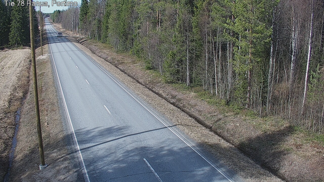 Weather Camera Image Väg 78 Ranua Portimo_Kevyt, Ranua, Lappi