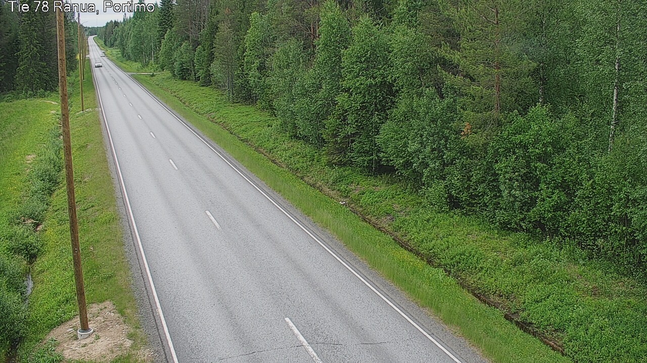 Weather Camera Image Road 78 Ranua Portimo_Kevyt, Ranua, Lappi