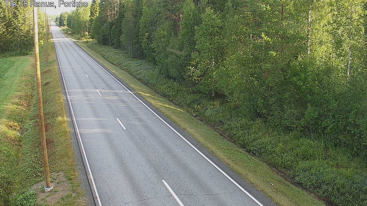 Weather Camera Image Road 78 Ranua Portimo_Kevyt, Ranua, Lappi