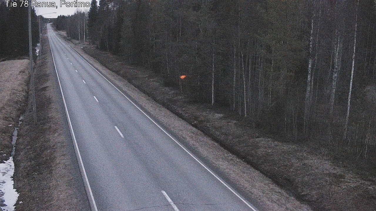 Weather Camera Image Road 78 Ranua Portimo_Kevyt, Ranua, Lappi