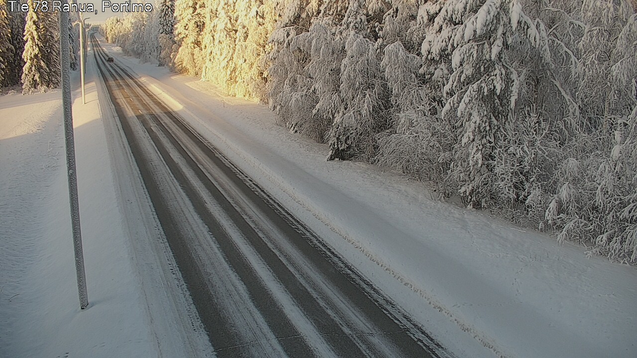 Weather Camera Image Road 78 Ranua Portimo_Kevyt, Ranua, Lappi
