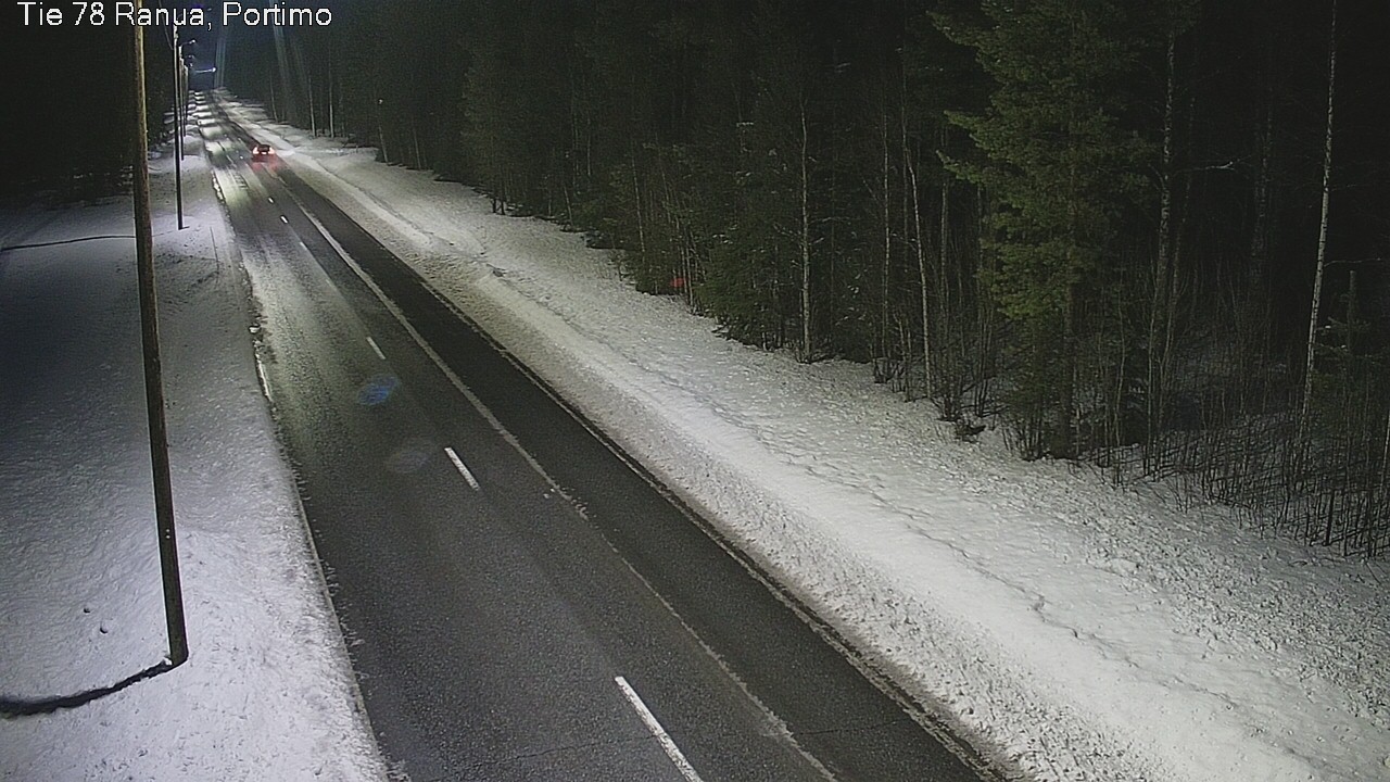 Kelikamerat Kuva Tie 78 Ranua Portimo_Kevyt, Ranua, Lappi