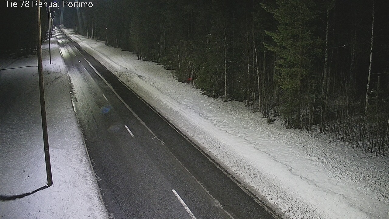 Kelikamerat Kuva Tie 78 Ranua Portimo_Kevyt, Ranua, Lappi