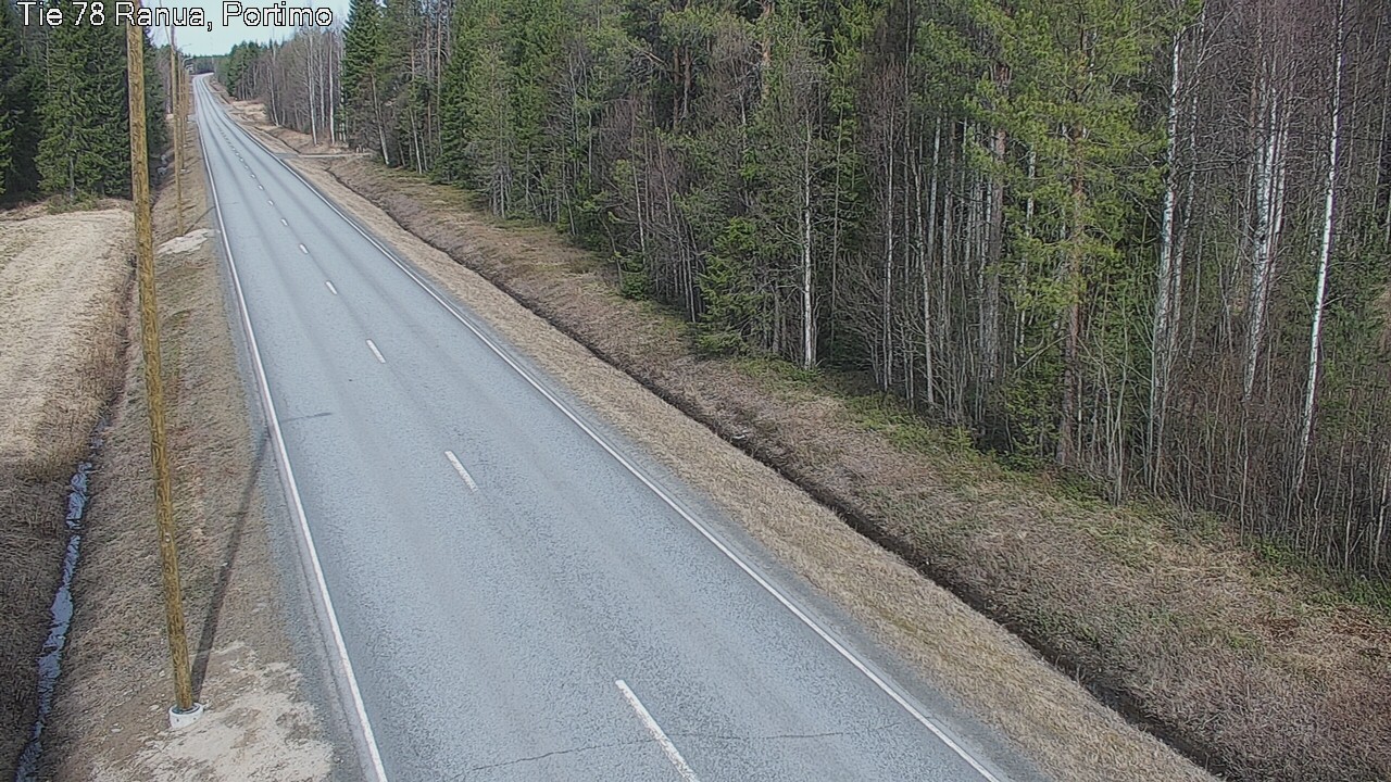 Weather Camera Image Väg 78 Ranua Portimo_Kevyt, Ranua, Lappi