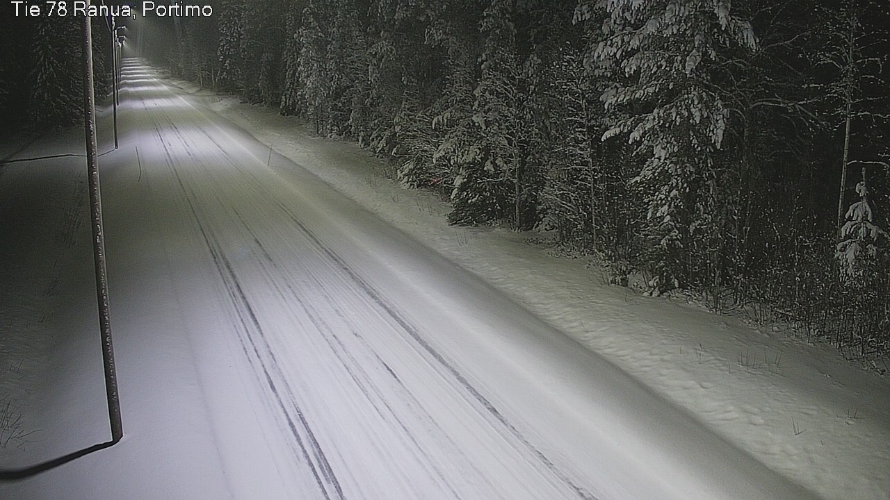 Weather Camera Image Väg 78 Ranua Portimo_Kevyt, Ranua, Lappi