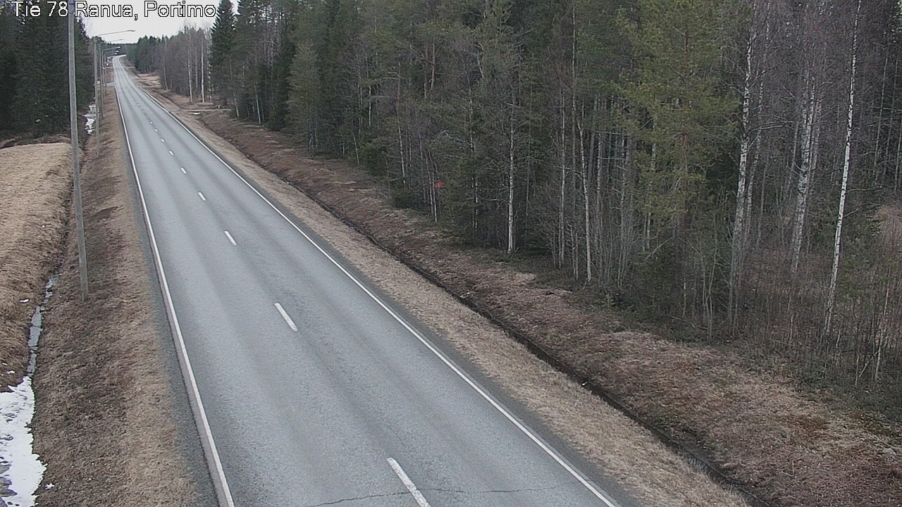 Kelikamerat Kuva Tie 78 Ranua Portimo_Kevyt, Ranua, Lappi