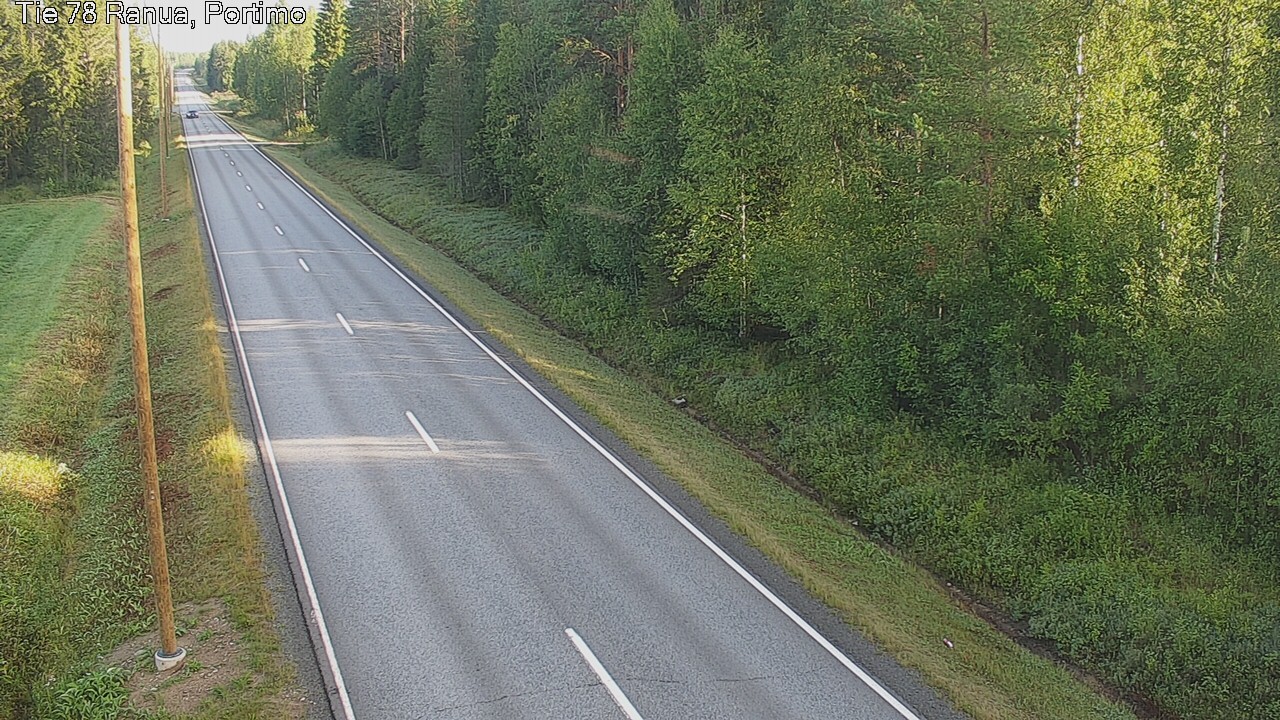 Weather Camera Image Road 78 Ranua Portimo_Kevyt, Ranua, Lappi