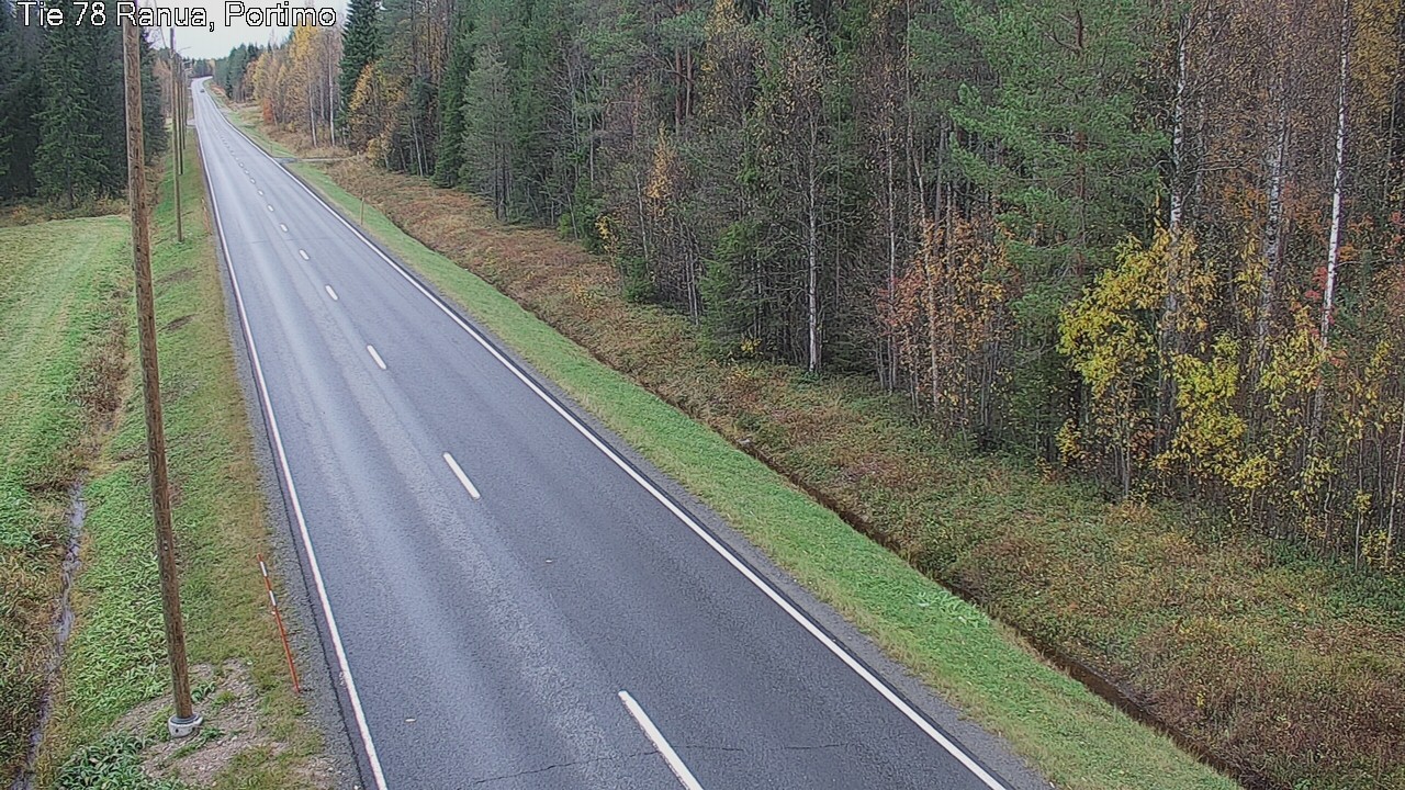 Weather Camera Image Road 78 Ranua Portimo_Kevyt, Ranua, Lappi
