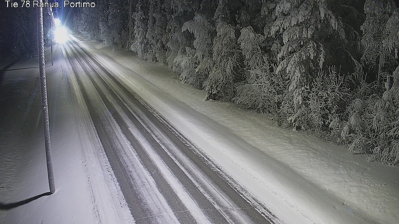 Kelikamerat Kuva Tie 78 Ranua Portimo_Kevyt, Ranua, Lappi