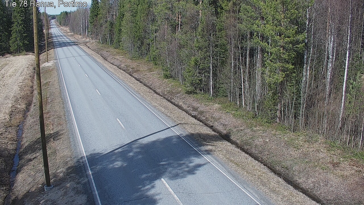 Weather Camera Image Väg 78 Ranua Portimo_Kevyt, Ranua, Lappi