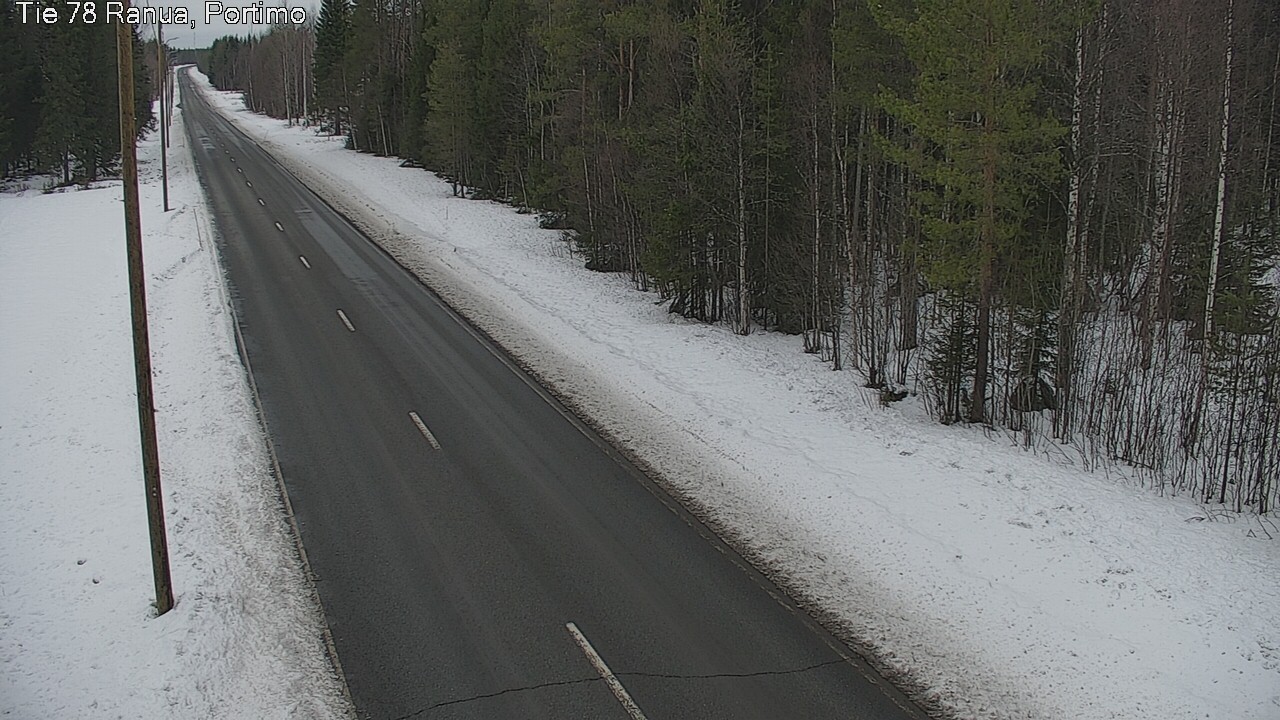 Kelikamerat Kuva Tie 78 Ranua Portimo_Kevyt, Ranua, Lappi