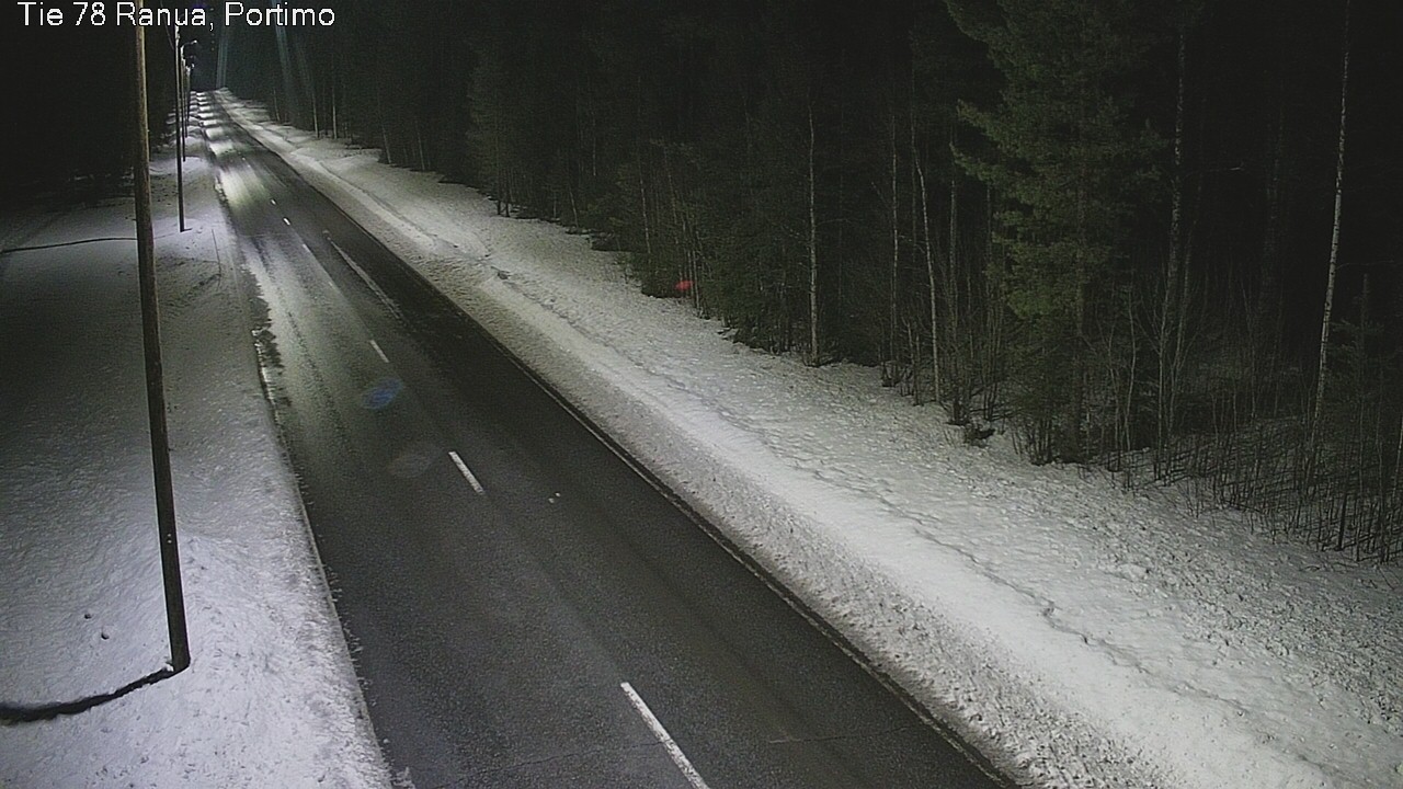 Kelikamerat Kuva Tie 78 Ranua Portimo_Kevyt, Ranua, Lappi