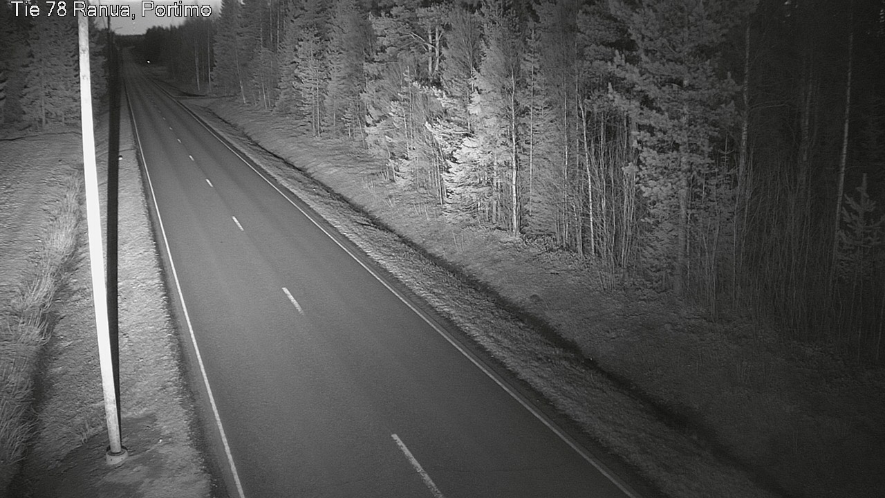 Weather Camera Image Road 78 Ranua Portimo_Kevyt, Ranua, Lappi