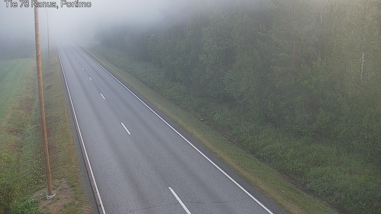 Weather Camera Image Road 78 Ranua Portimo_Kevyt, Ranua, Lappi