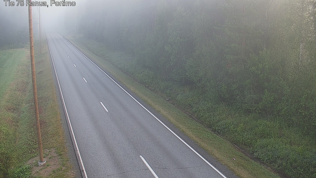 Weather Camera Image Road 78 Ranua Portimo_Kevyt, Ranua, Lappi
