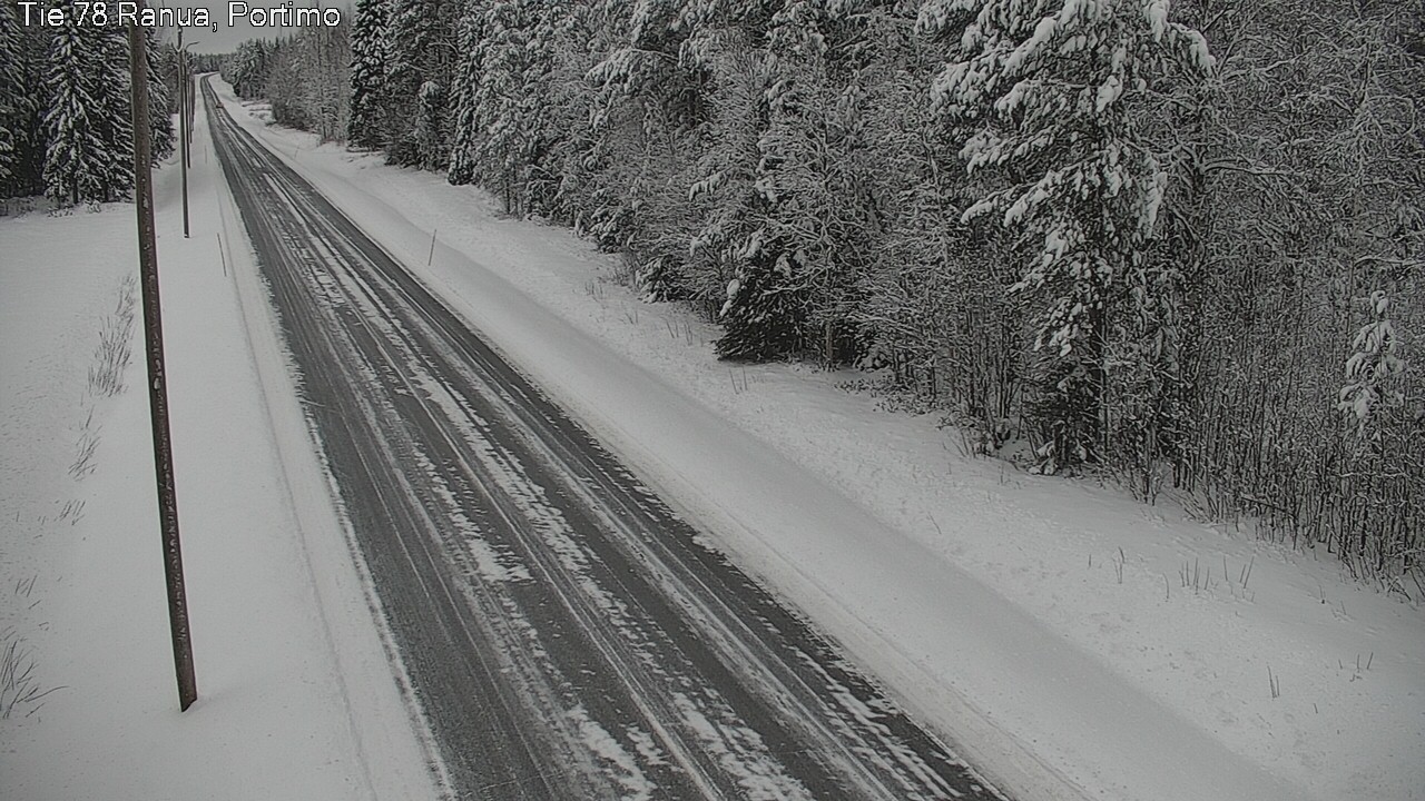 Weather Camera Image Väg 78 Ranua Portimo_Kevyt, Ranua, Lappi