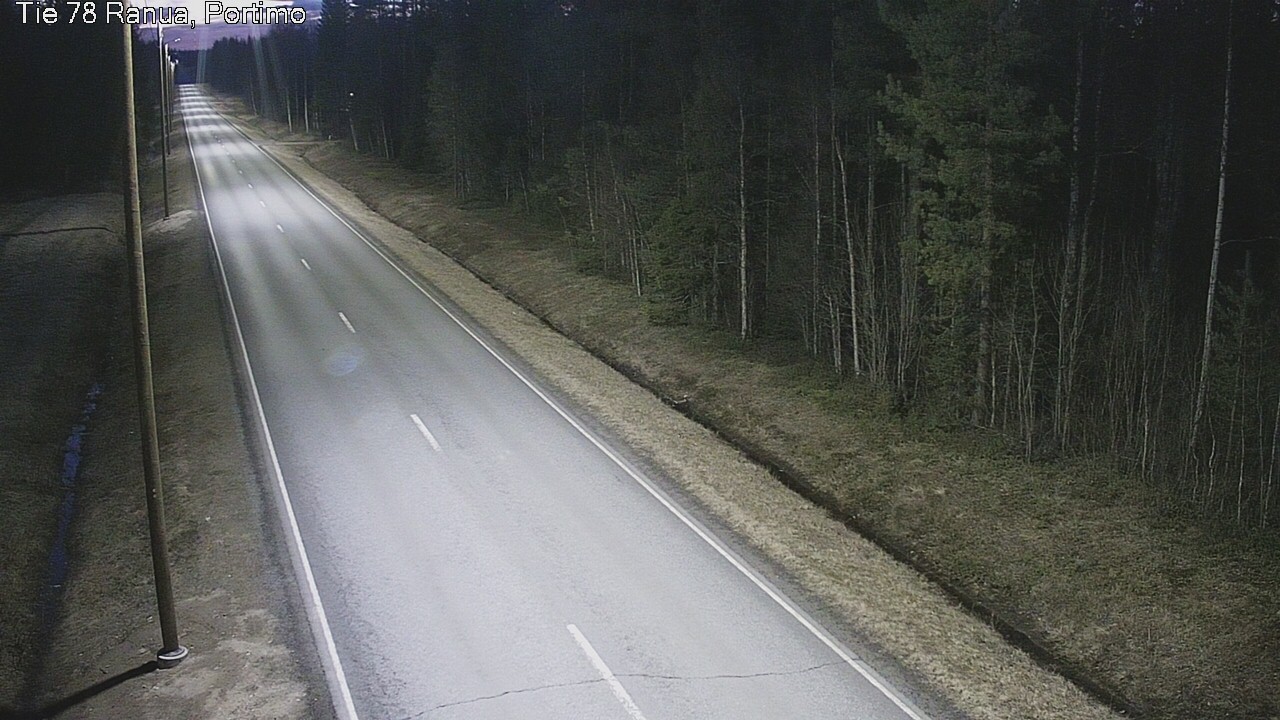 Weather Camera Image Väg 78 Ranua Portimo_Kevyt, Ranua, Lappi