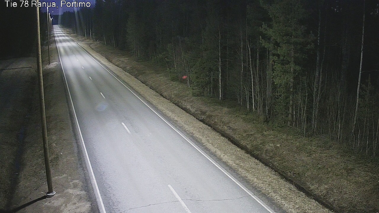 Weather Camera Image Väg 78 Ranua Portimo_Kevyt, Ranua, Lappi