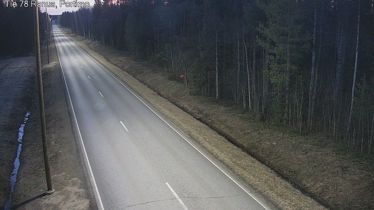 Weather Camera Image Road 78 Ranua Portimo_Kevyt, Ranua, Lappi