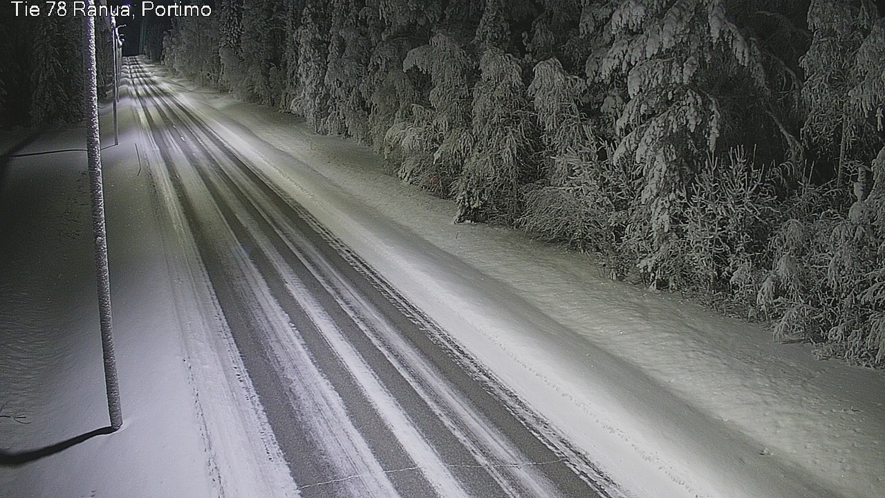 Kelikamerat Kuva Tie 78 Ranua Portimo_Kevyt, Ranua, Lappi