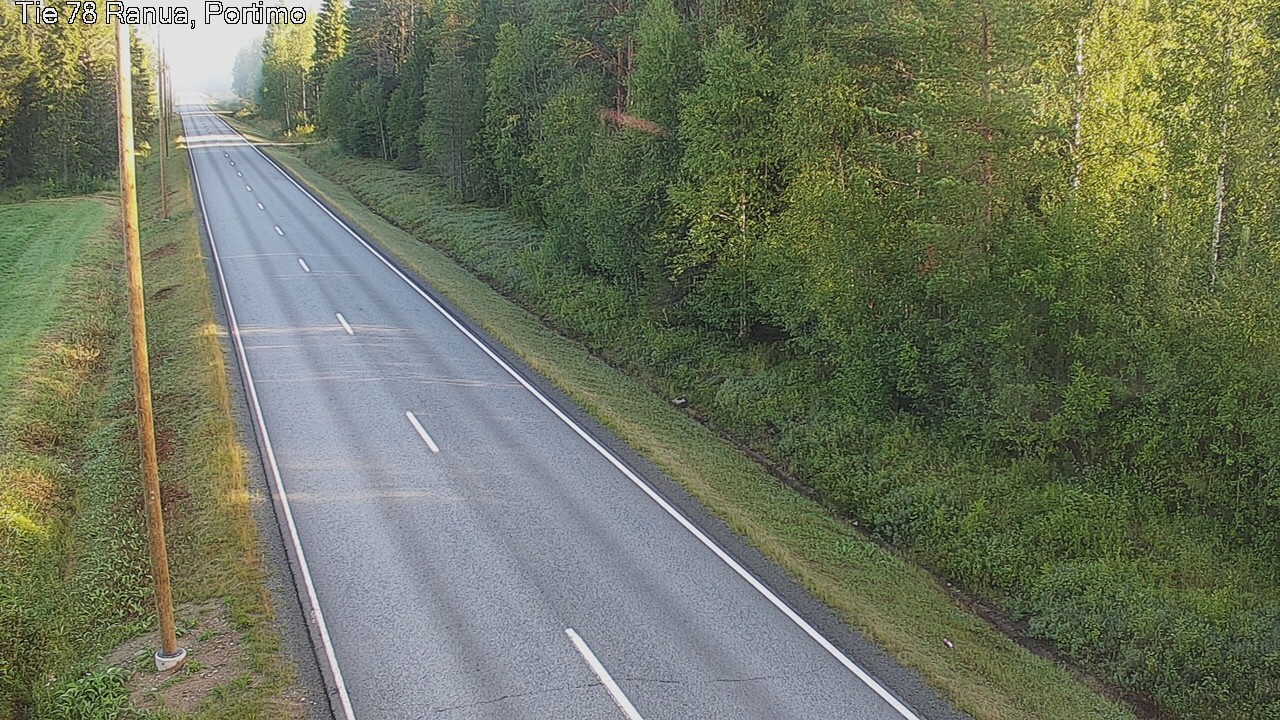 Weather Camera Image Road 78 Ranua Portimo_Kevyt, Ranua, Lappi
