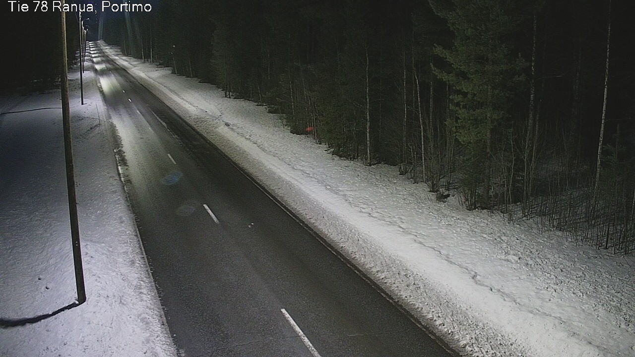 Kelikamerat Kuva Tie 78 Ranua Portimo_Kevyt, Ranua, Lappi