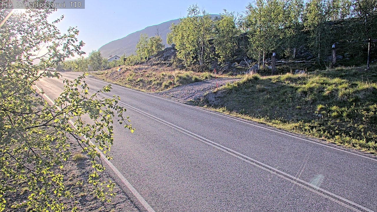 Kelikamerat Kuva Kilpisjärven TIO-taulun seuranta, Enontekiö, Lappi