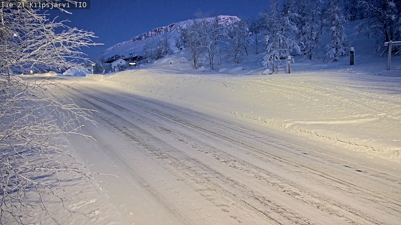 Kelikamerat Kuva Kilpisjärven TIO-taulun seuranta, Enontekiö, Lappi
