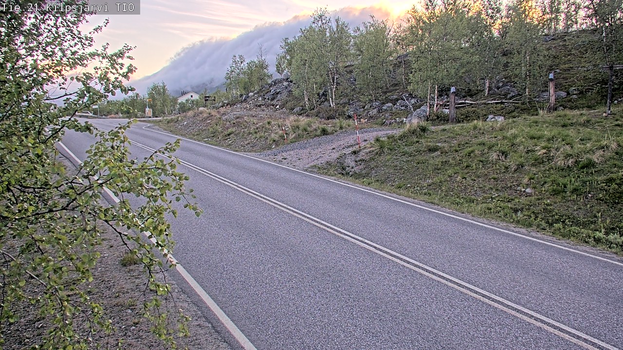 Kelikamerat Kuva Kilpisjärven TIO-taulun seuranta, Enontekiö, Lappi