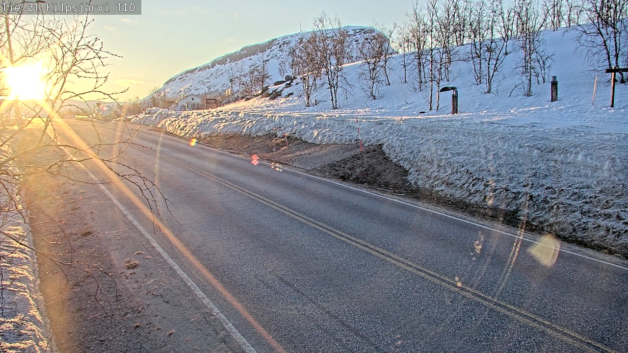 Kelikamerat Kuva Kilpisjärven TIO-taulun seuranta, Enontekiö, Lappi