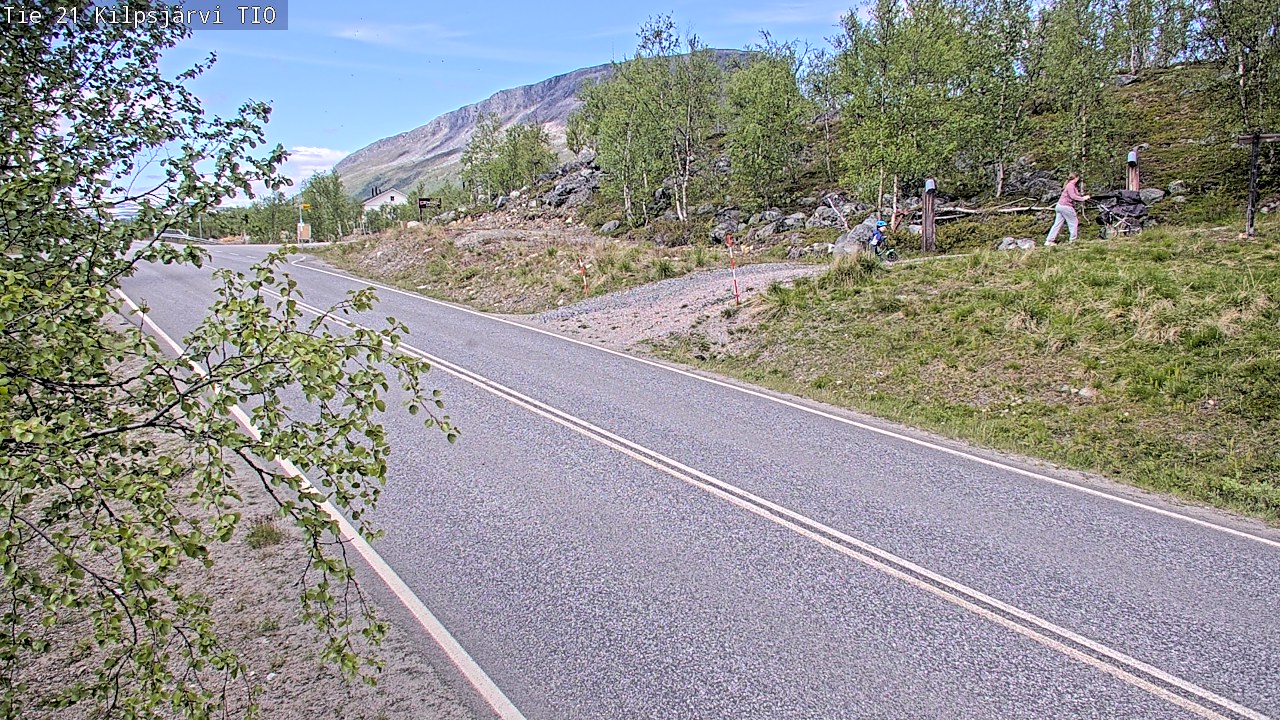 Kelikamerat Kuva Kilpisjärven TIO-taulun seuranta, Enontekiö, Lappi