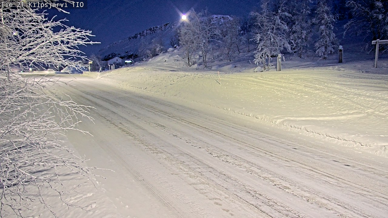 Kelikamerat Kuva Kilpisjärven TIO-taulun seuranta, Enontekiö, Lappi