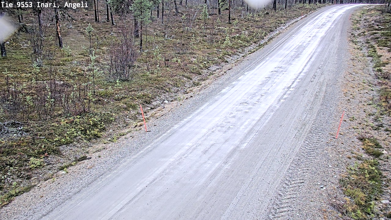 Kelikamerat Kuva Tie 9553 Inari, Angeli, Lintupuolivaara, Inari, Lappi