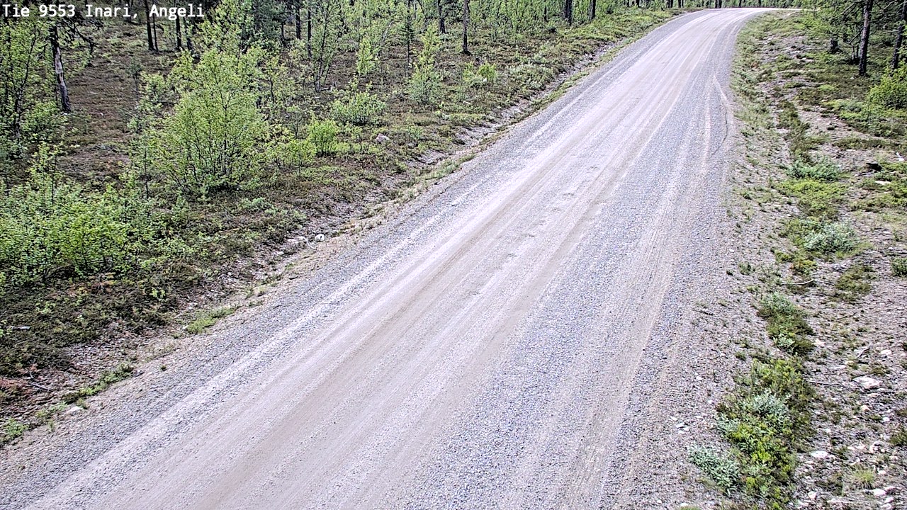 Kelikamerat Kuva Tie 9553 Inari, Angeli, Lintupuolivaara, Inari, Lappi