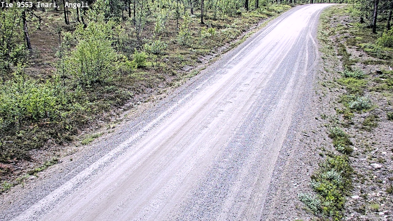 Kelikamerat Kuva Tie 9553 Inari, Angeli, Lintupuolivaara, Inari, Lappi