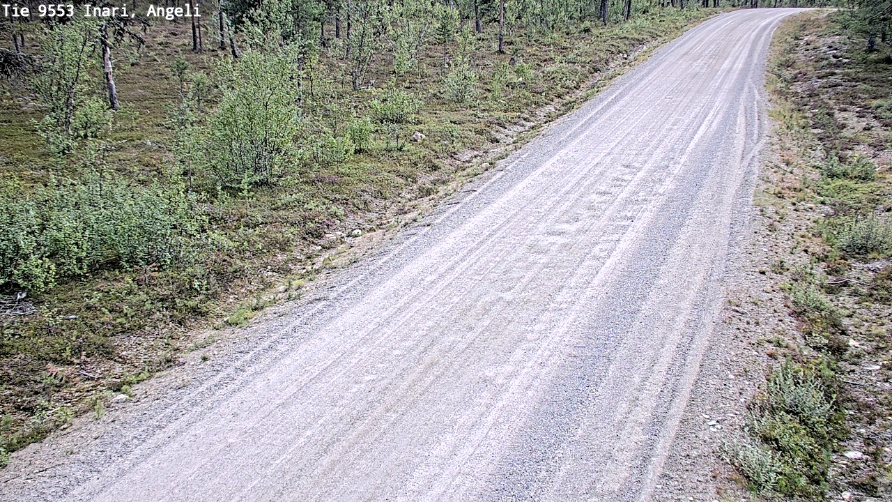 Kelikamerat Kuva Tie 9553 Inari, Angeli, Lintupuolivaara, Inari, Lappi