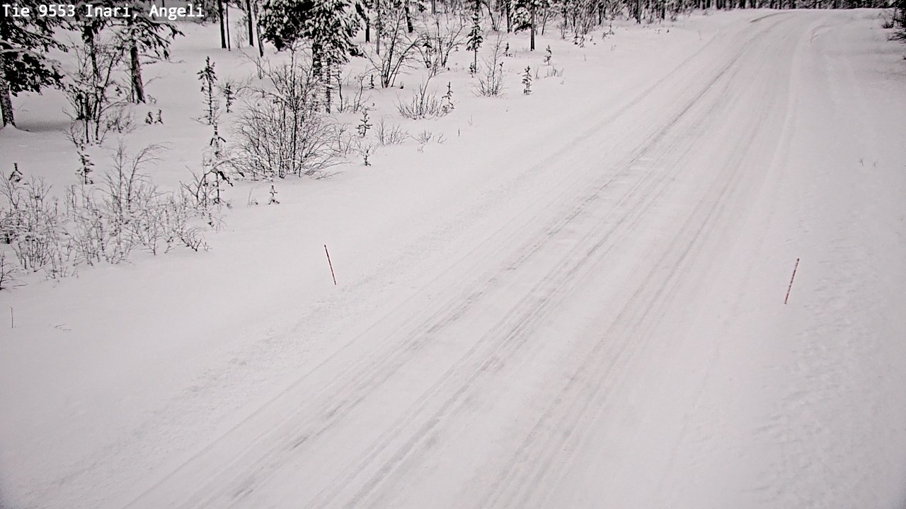 Kelikamerat Kuva Tie 9553 Inari, Angeli, Lintupuolivaara, Inari, Lappi
