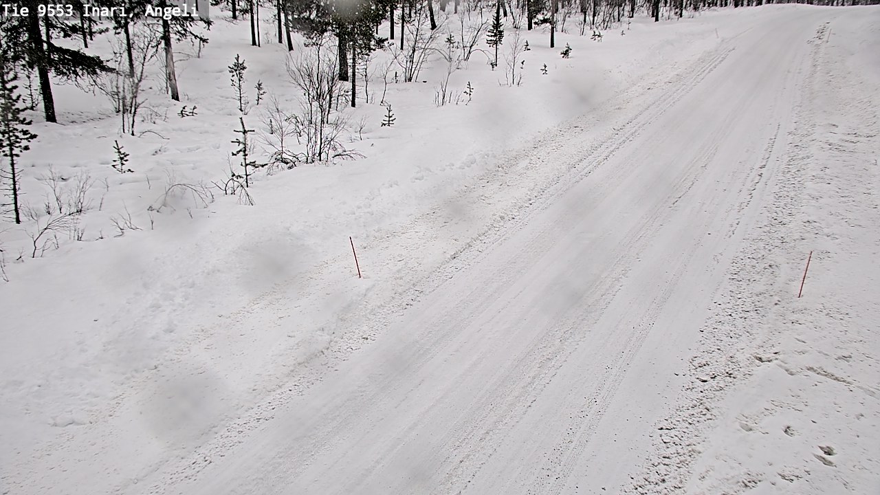 Kelikamerat Kuva Tie 9553 Inari, Angeli, Lintupuolivaara, Inari, Lappi
