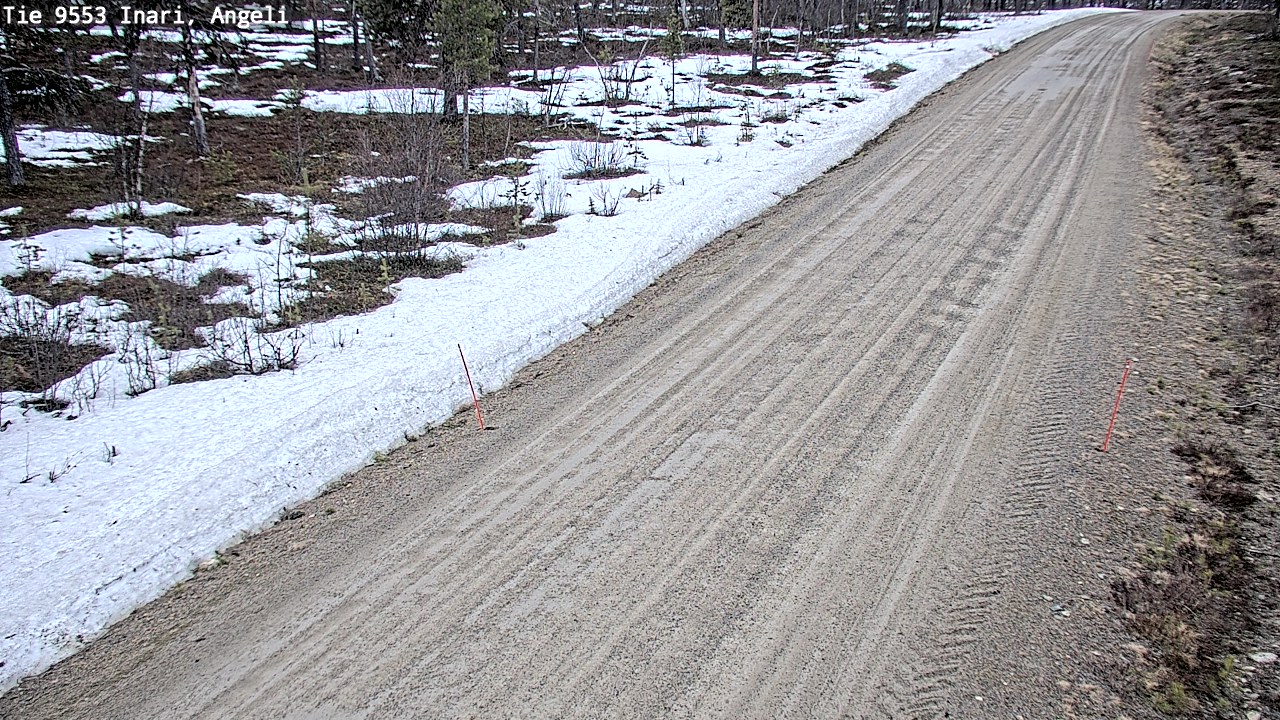 Kelikamerat Kuva Tie 9553 Inari, Angeli, Lintupuolivaara, Inari, Lappi